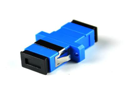 China SC UPC PC Fiber Optic Adapters Single Mode Simplex Digital Fiber Coupler for sale