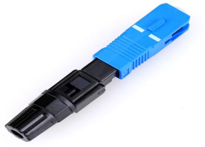 China Single Mode SC UPC Fiber Optic Fast Connectors For Broadcasting FTTH / CATV for sale