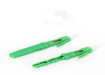 China LC APC Fiber Optic Fast Connectors FTTH For Indoor Cable / FTTH Flat Cable for sale