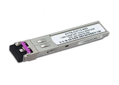 Chine Module d'émetteur-récepteur de CWDM LC 1370nm SFP 1.25G 80km pour Hua Wei ZTE Cisco à vendre