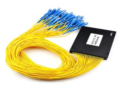 China Fiber Optic Cable Splitter Optical Communication Equipment ABS SC UPC 1x64 for sale