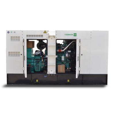 China Powered By Volvo Engine TAD752GE 150kw Diesel Electric Generator 200kva Genset With EPA Tier 3 NPV200kva for sale