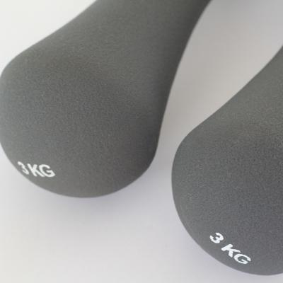 China Universal Wholesale Custom Bone Shape Neoprene Dip Dumbbell Walking Dumbbell For Sale for sale