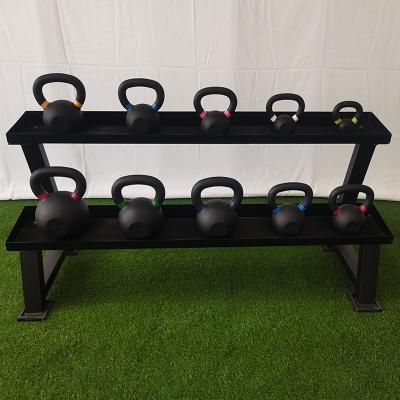 China Commercial high quality hot sale power gym kettlebell rack kettle bell rack for trade show for sale