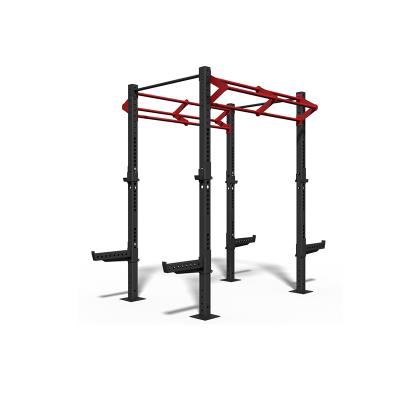 China Eco - Friendly Cross Fit Power Training Rack Customized Logo Power Stands Fitness Rack for sale