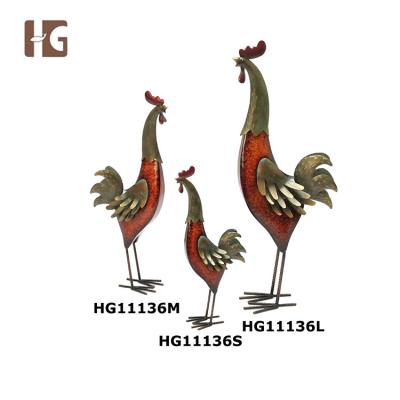 China 2017 Newest Design Factory Sale Metal Rooster Durable for sale