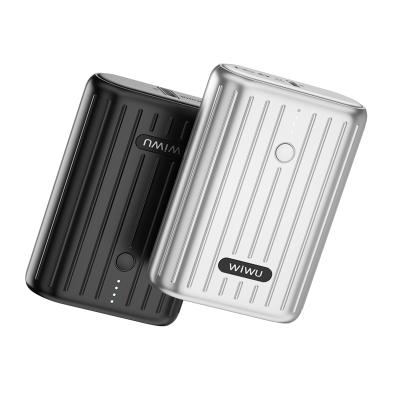 China 2020 Fast Charging Support WiWU New Arrival Power Bank With 10000mah Capacity Outdoor Portable Mini Power Bank for sale