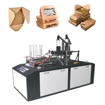 China packaging & Hot Sale CHJ-D60/D120 Fully Automatic Lunch Box Making Machine Paper Printing Forming Machine for sale