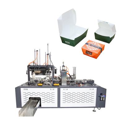 China packaging & Printing CHJ-D6C High Productivity Automatic 6 Corners Paper Lunch Box Forming Machine for sale