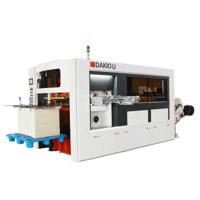 China Factory Newest Design PY-1200 Dakiou Automatic Craft Heavy Paper Roll Die Cutting Machine for sale