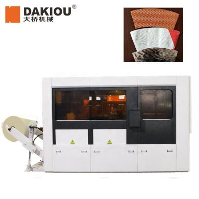 China Factory Dakiou PY-1200 good workmanship automatic stencil paper roll to cover die cutting machine for sale