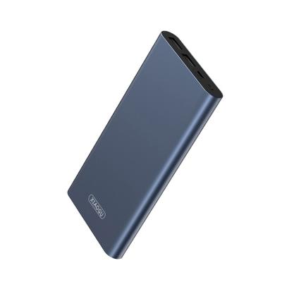 China xiaogu factory ultra slim slim battery bank for phone metal 5000mAh BATTERY POWER MOBILE BANK for sale