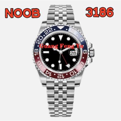 China Automatic Date Mens Watch Mechanical GMT II 126710 Strap A3285 (BLRO Genuine Ceramic Best Hand Correct 904L Noob Edition 904L Battery) for sale