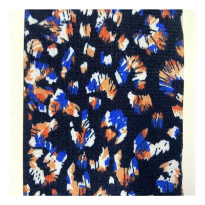 China Memory ESSE TEXTILE suplex fabric DTY 1 brush side print 95% spun poly 5% Spande floral fabric for dress tela DBP knit polyester skirt for sale