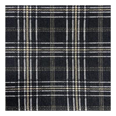 China Blackout Wool Plaid Knitted Fabrics Vests Fabric Knit Jacquard Yarn Dyed For Pants Sweater Bags Garment for sale