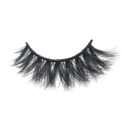 China Natural Custom 3d Long Mink Lashes 15mm Real Siberian Mink Bulk Soft Eyelashes for sale