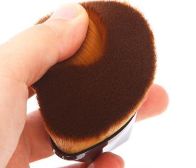 China Angular Blush Kabuki Super Soft High Density Single Synthetic Best Makeup Foundation Flat Foundation Brush for sale