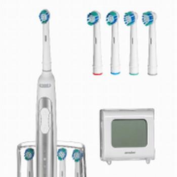 China CE-EMC Toothbrush Manufacturer Foldable LCD Display Show Luxurious Oscillating Electric Toothbrush Electric Toothbrush for sale