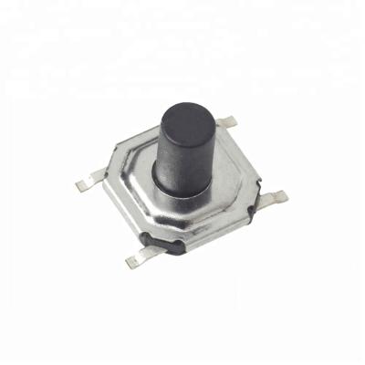 China Black Rod Factory Outlet TS-1044B 4*4mm Plastic Tact Switch For Operating Various Electronic for sale