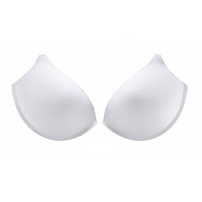 China Good Quality Custom Apparel Thin Bra Pads Naked Cup Insert Round Breast Bra Cups for sale