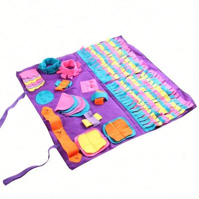 China Interactive energy consuming training blanket toy that searches for stored sniff pads dog place forager pet food for sale