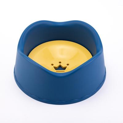 China Amazon Plastic Portable Anti-Clog Washable Pet Dog Cat Water Feeder Sustainable Hot-Selling Small Pet Dog Slow Floating Bowl for sale