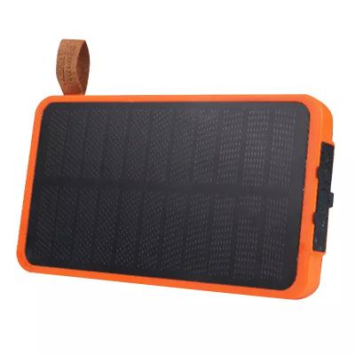 China Fast Pack 8000mAH 16000mAH Foldable Mobile Power Bank Portable Charger Solar Power Support Charging Powerbanks for sale