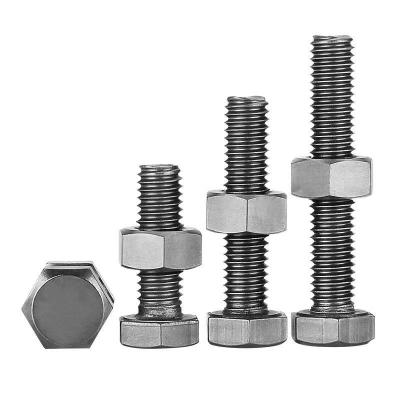 China Customized stainless steel hexagon flange bolt m6 m10 m12 titanium serrated hex flange bolt for sale