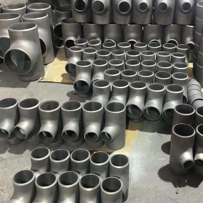 China Titanium Pipe Fittings Titanium Seamless Tee for sale