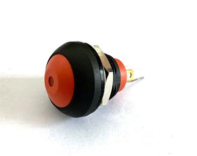 China 12mm LED Dome Metal Push Button Switch Board Mini Waterproof Buckle PBS-33B 33B for sale