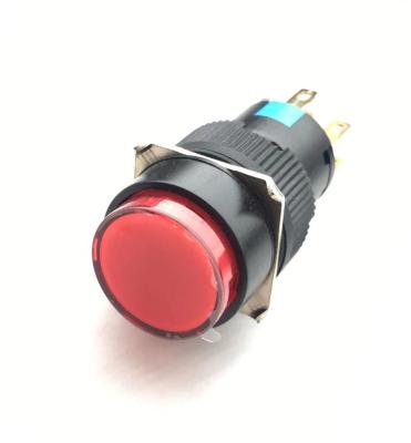 China ZH18-16AY Plastic Momentary Push Button Switch Arcade Push Button ZH18-16AY-11 for sale