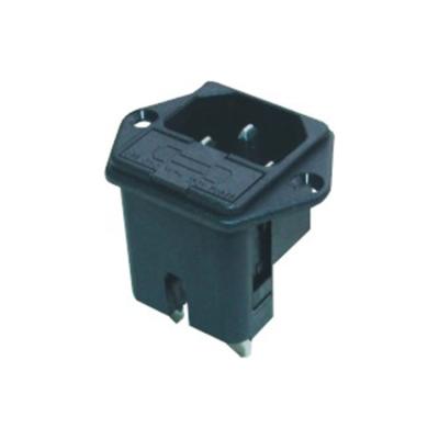 China SP-862A3 3 Pins IEC Connectors Receptacles Power Socket With Fuse Holder SP-862A3 for sale