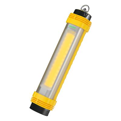 China Emergency Factory Power Bank 1000lumen COB Work Light Flashlight Hook Horn Touch Led USB Rechargeable Safety Camp Light For Outdoor for sale