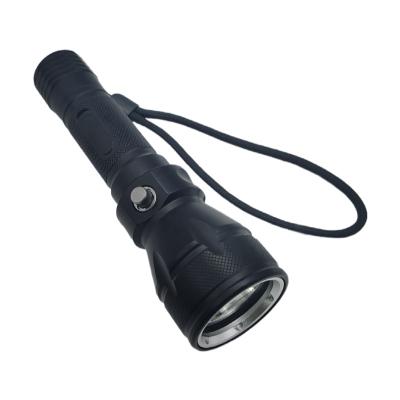 China IP7 100m Camping L2 Powerful Underwater Magnetic Switch Led Torch Light 600lumen Rechargeable 18650 Diving Flashlight For Outdoor for sale