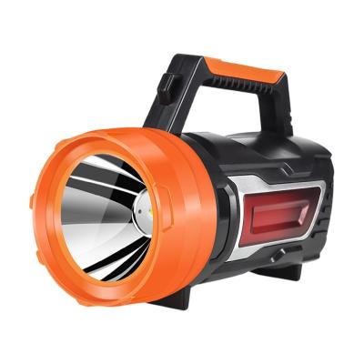 China ABS 1500lumen 8800mAh Lantern Worklight Spotlight Flashlight Handheld Rescue Led USB Rechargeable Hand Crank Magneto Search Light for sale