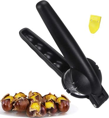 China Multifunctional Viable Nut Cookie Opener Metal Walnut Sheller Kitchen Tool Chestnut Clip for sale