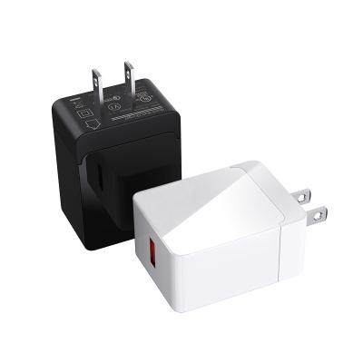 China Hot Selling High Quality Mobile Phone Tablet Charging Power Adapter For Mobile Phone Usb 18w Wall Charger for sale