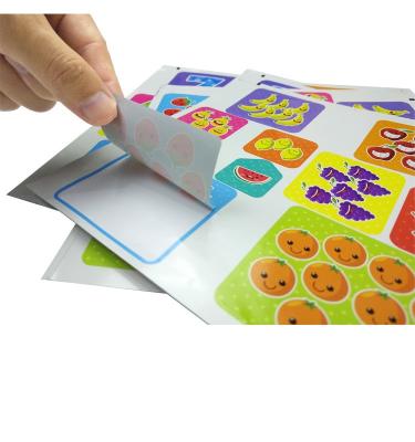 China Custom waterproof waterproof vinyl stickers Waterproof Label Stickers on sheet/roll for sale