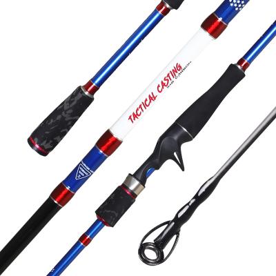 China TACTICAL Casting Fishing Rods One Section 8-17lb 12-25lb HONOREAL Carbon Porcelain Eva Foam Handle Low Carbon Fiber for sale