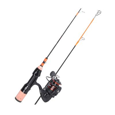 China HONOREAL KLASH Carbon ICE CNC Machine Power Handle Carbon Fiber 2 Piece Fishing Rods and Reels Combo for sale