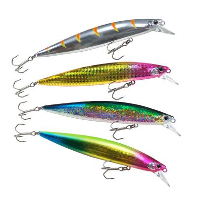 China HONOREAL HNMS003 120MM 22G 0.3-1M ABS Factory Plastic FLOATING Minnow Fishing Lures for sale