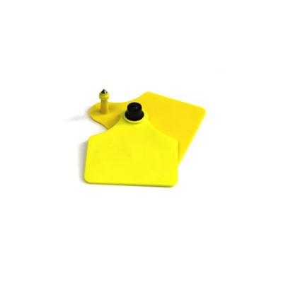 China Waterproof / Waterproof UHF RFID Ear Tag Long Range Animal Passive For Animal Tracking for sale