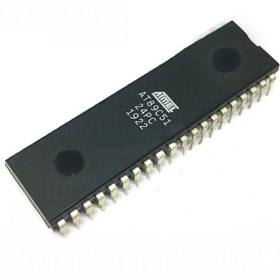 China - AT89C51-24PC Microcontroller Electronic Components Integrated Circuits DIP40 MCU AT89C51 for sale