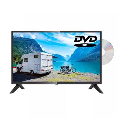 China PORTABLE Car Truck Caravan TV Solar TV VTEX DC 12V 22 24 Inch Portable Digital Televisions With DVD Player for sale