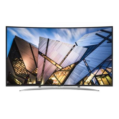 China Cheap Price 55 65 Inch OEM Home Use Curving LCD LED Television 4K Smart Curved TV for sale