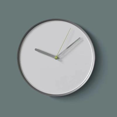 China Antique Style Simple Design Clocks Cement Modern Wall Clock For Home Decorative for sale