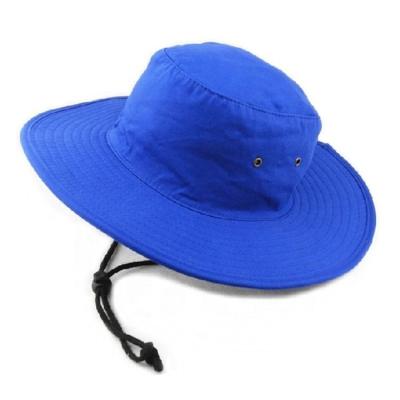 China Wholesale Cheap Outdoor Beach Hat Plain Rising Bucket Hat Camping Cap Custom Fisherman Hat With String for sale