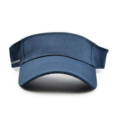 China Character embroidery sun visor hat cotton outdoor sport beach golf running sun visor hat for sale