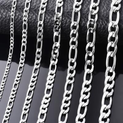 China Other Fashion Classic Link Chain Jewelry Stainless Steel Men Ladies Stainless Steel Jewelry Gift Wholesale 4-9mm for sale