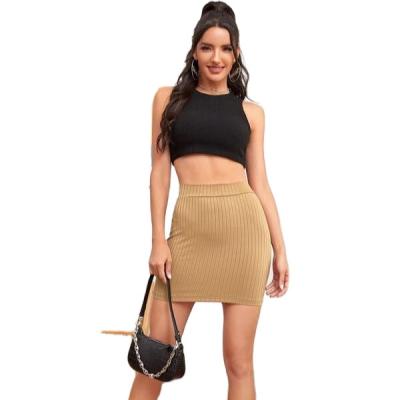 China Women's Clothing Summer Anti-Static High Waist Hot Sale Sexy Skirt for sale